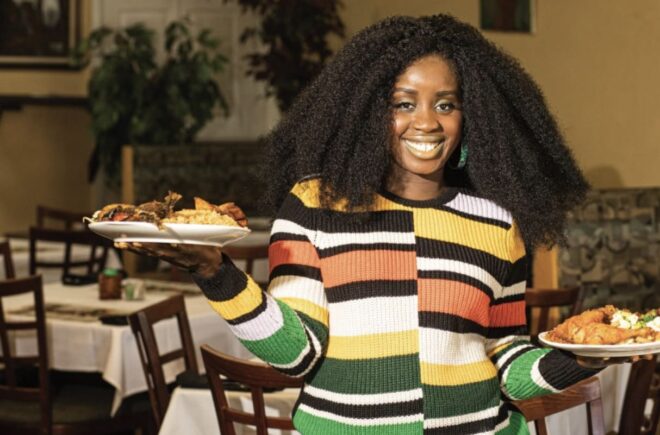 Fannie Gibson of Fannie's West African Cuisine