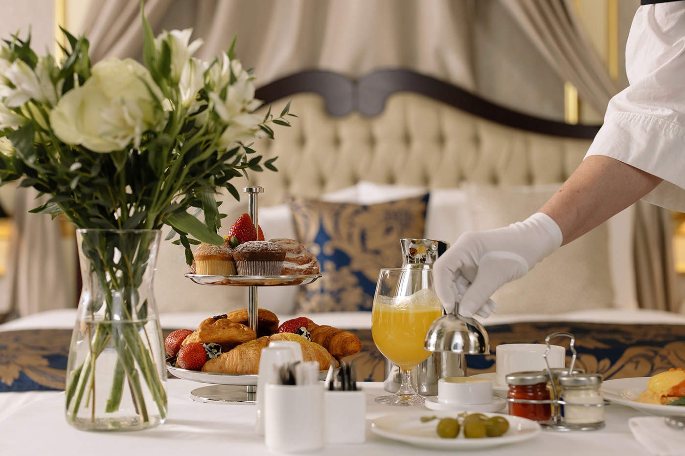 Continental breakfast room service