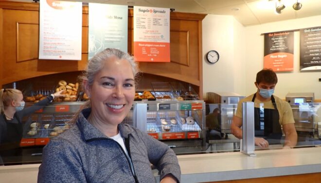 Audrey Ranstead of Bagels & Brew