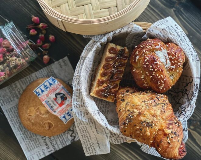 Pastries crafted by Kouign Cafe in Vancouver BC