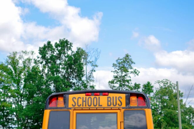 Back to school bus