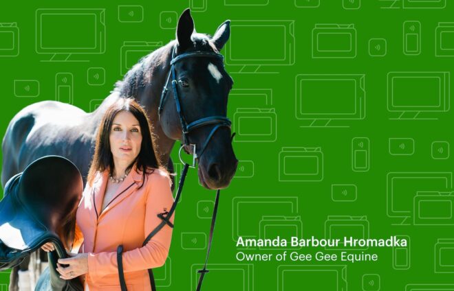 Amanda Barbour Hromadka of Gee Gee Equine