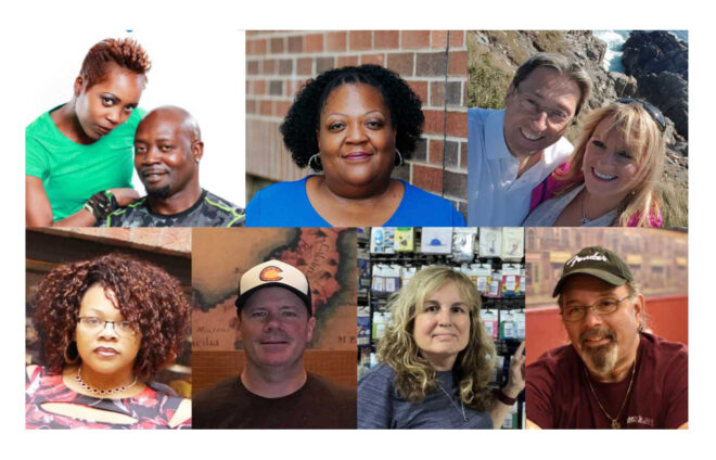 Collage of merchants who use Clover POS